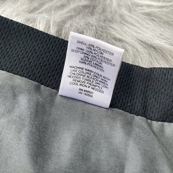 Vintage Cheetah Black Grey Long Sleeve Full Zip-Up Jacket Adult Size XL Mens - Picture 5 of 11